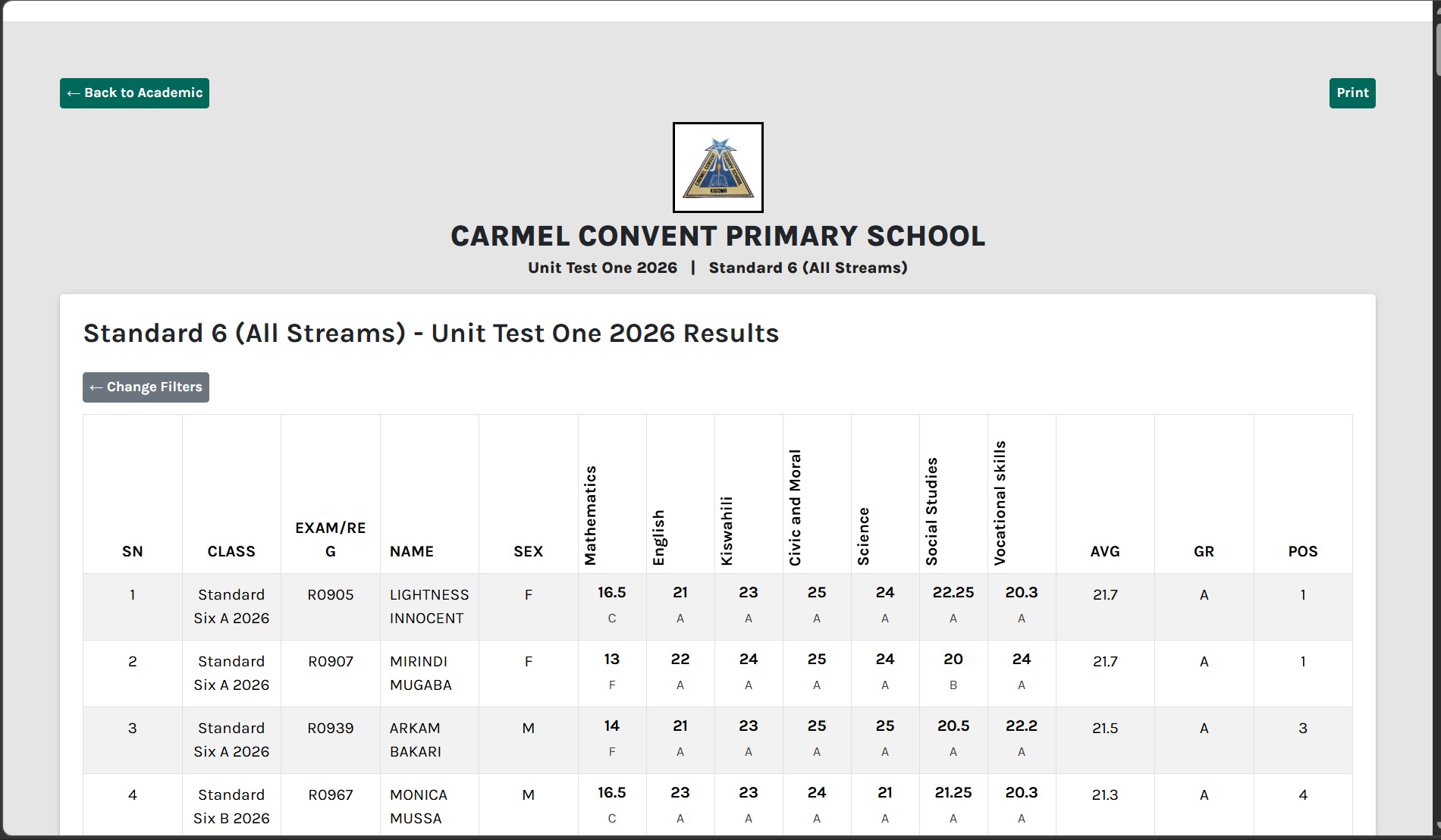School Management System